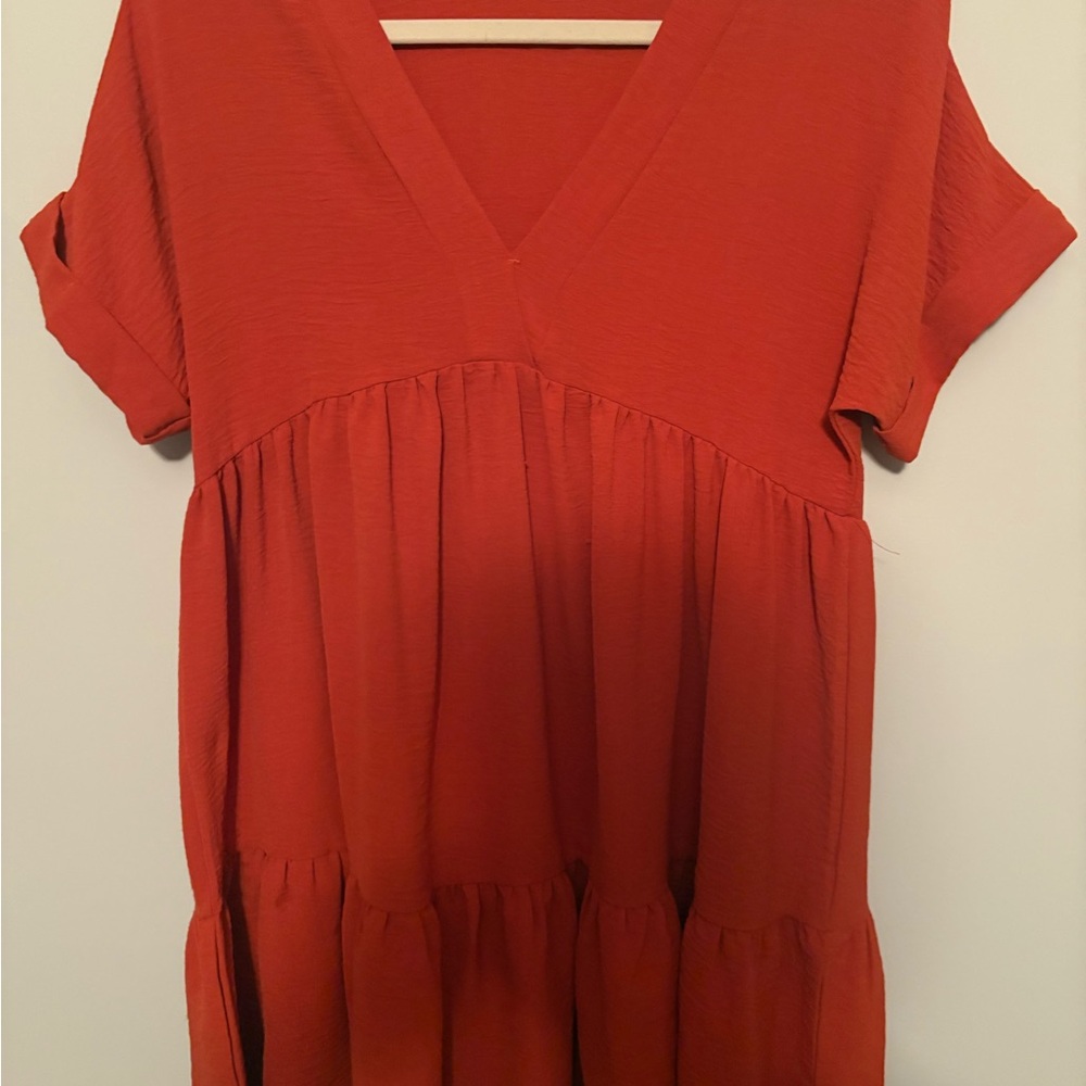 Chloe Moon Terracotta dress